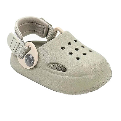 Сабо детские для девочки и мальчика Tingo RB2400 серые 1